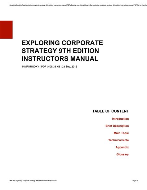 Exploring corporate strategy 9th edition instructors manual. - Earth science astronomy study guide answers.