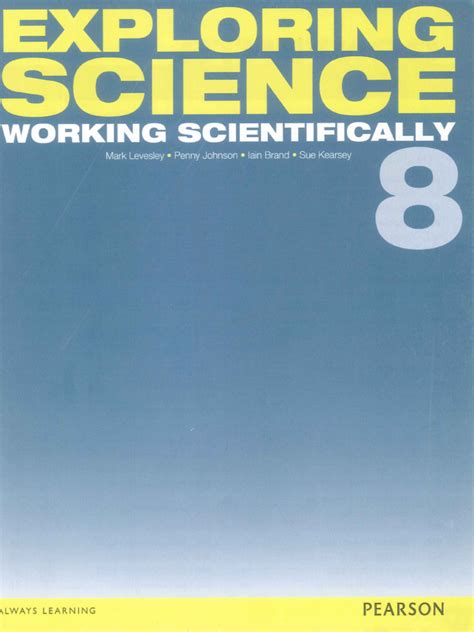 Exploring science 8 workbook pdf.  
 Exploring Science 8 - Free ebook download as PDF File (.
