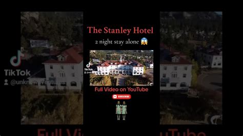 Exploring the Haunted Stanley Hotel 👻😈 Subscribe and ... - YouTube