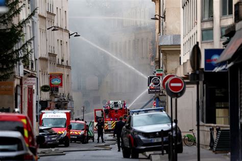 Explosion hits a building in Paris, injuring 24. Police are trying to determine the cause
