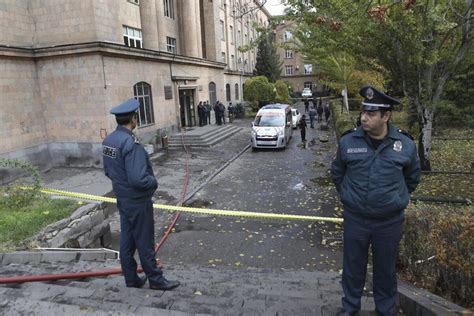 Explosion rocks university in Armenia’s capital, killing 1 person and injuring 3 others
