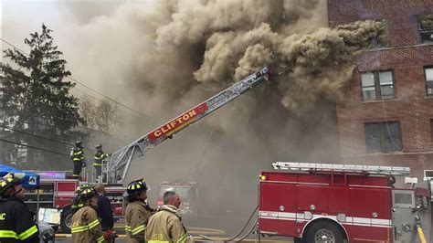 Explosive Fire Rips Through NJ Apartment Complex