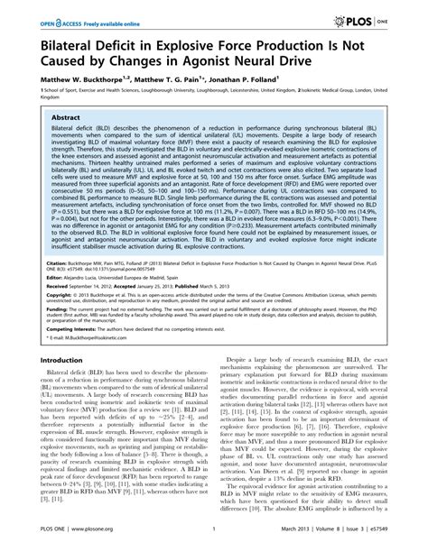 Explosive Neural Drive