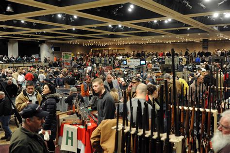 Gun shows are events where individuals and vendors gather to buy, sell, and trade firearms, ammunition, and related equipment. They typically occur in large convention centers or exhibition halls, and can range from small, local events to large, multi-day shows that attract attendees from across the country.. 