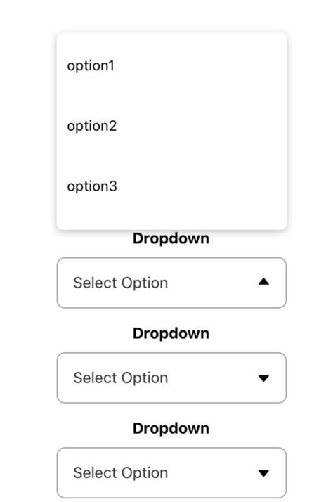 Expo menu dropdown.  React Native Element Dropdown is a library that p...