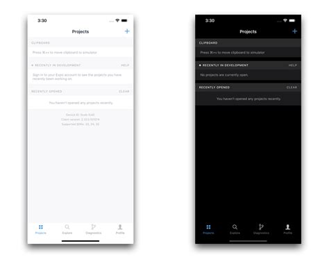 Expo sdk 35 react native version.  To view a list of available commands in...