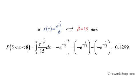 Exponential distribution simple example.  More Examples If you want fancier exam...