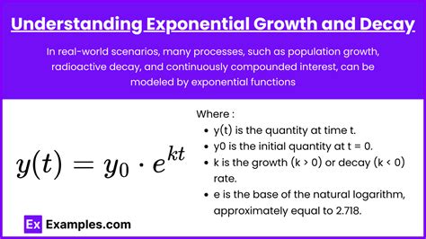 Exponential growth and decay notes.  3.  These concepts are not only essen...