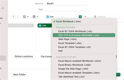 Export Microsoft Excel Spreadsheet Into A Csv File Datablist Hot Sex
