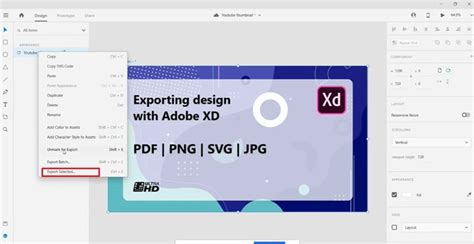 Export adobe xd to interactive pdf. " 3.  2.  For one of my courses I am...