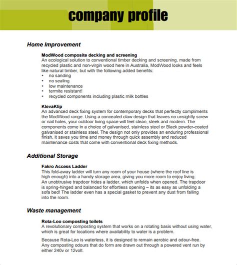 Export company profile pdf.  Page includes various formats of Company Profile Sample f...