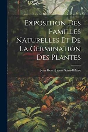 Exposition des familles naturelles et de la germination des plantes. - Ein see, drei länder, eine sprache.