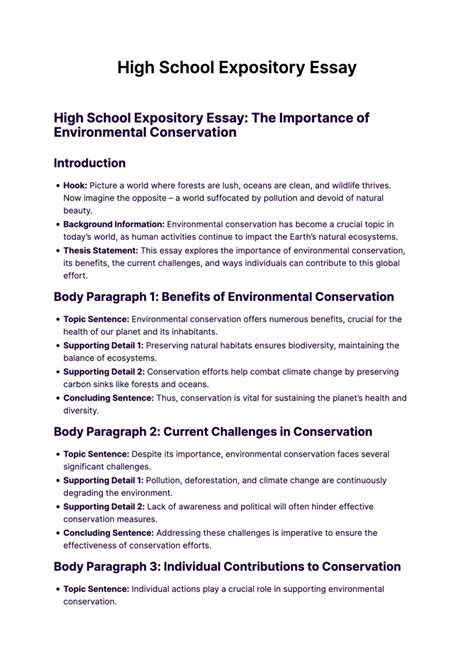 Expository Essay Examples, Format, Pdf Examples