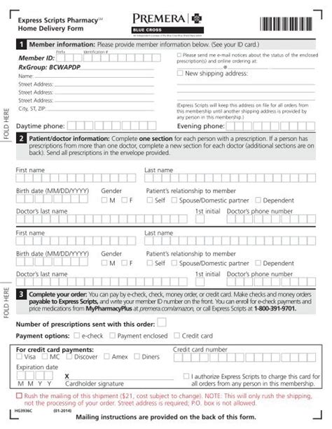 Express Scripts Home Delivery Mail Order