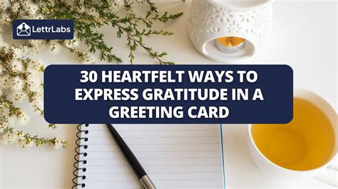 Express Your Gratitude with a Heartfelt Appreciated It