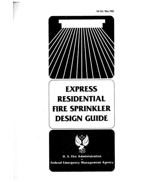 Express residential fire sprinkler design guide. - Nicet level 3 study guide highway.