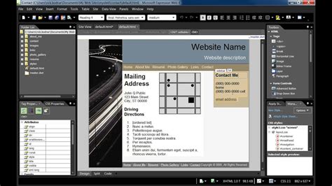 Expression Web Templates Free Expression Web Templates