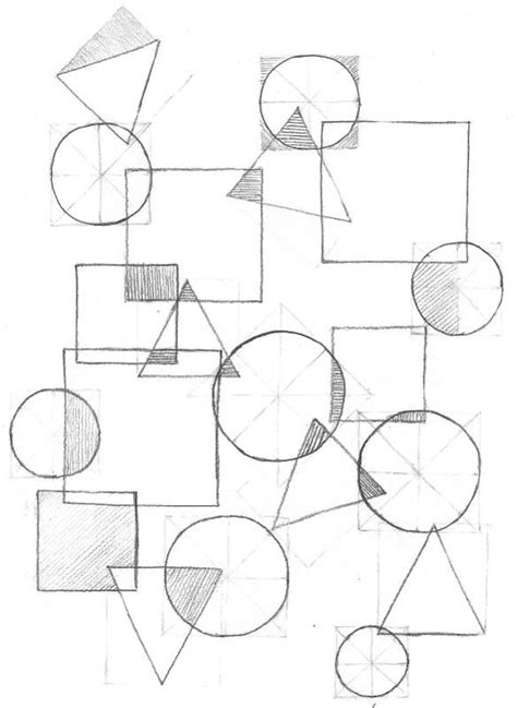 Expressive Drawing Session 1 Circles Squares and Triangles 