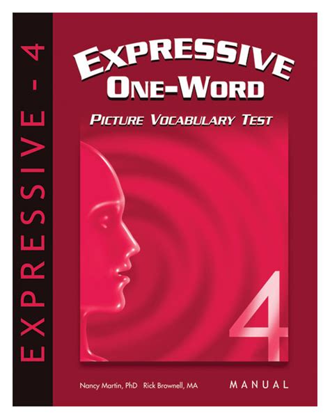 Expressive one word picture vocabulary tests. - R5 in your classroom a guide to differentiating independent reading and developing avid readers.