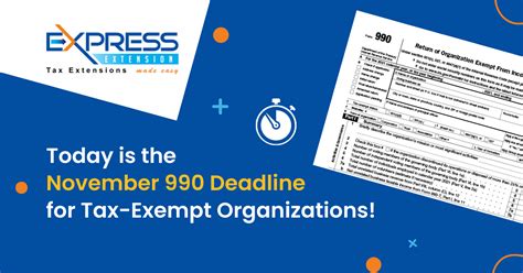 Extend Your Form 990 Deadline with IRS Form 8868!