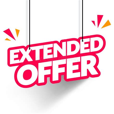 Extend offer. Things To Know About Extend offer. 