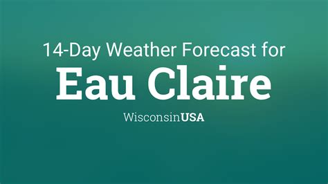 Extended forecast eau claire. Monthly Weather Forecast ⚡ in Eau Claire, Wisconsin, United States for April, May 2024 . Long-term Weather Forecast in Eau Claire for 30 days: 🌡️ air temperature day and night - World-Weather.info 