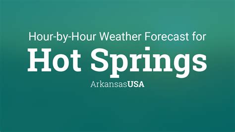 Extended forecast for hot springs arkansas. Extended Forecast for Hot Springs AR . Today. High: 77 °F. Showers. Tonight. Low: 63 °F. Showers Likely then Chance ... Hot Springs AR 34.49°N 93.06°W (Elev. 614 ft) 