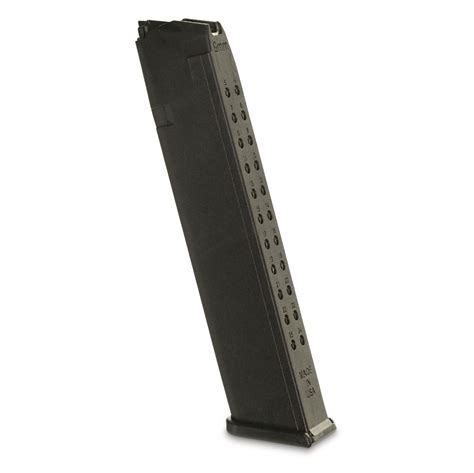 The Magpul PMAG GL9 GLOCK 9mm handgun magazines feature Magpul's proprietary all-polymer construction for flawless reliability and durability over... We use cookies to give you the best possible experience. ... Magpul PMAG GL9 Magazine for Glock 17, 17L, 18, 19, 19x, 26, 34, 35, 47, 49 9mm Luger Polymer Black .... 