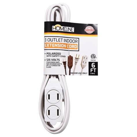 "To cut costs, check out Dollar Tree's three-outlet, six-foot indoor extension cord for $1.25. Meanwhile, a similar option on Amazon will run you $2.85," Samantha Landau, consumer expert at TopCashback.com, tells Best Life. "That's over 50 percent savings when shopping at Dollar Tree.". 