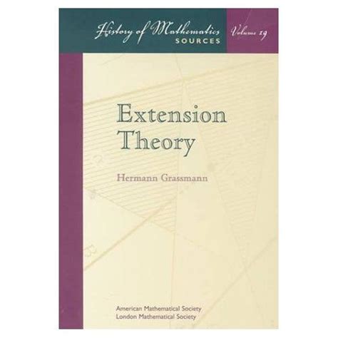 Extension theory hermann grassmann biography