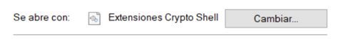 Extensiones Crypto Shell - Microsoft Community