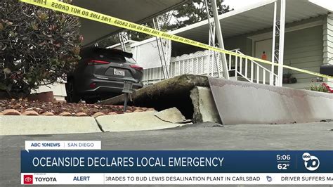 Extensive storm damage pushes Oceanside to declare local emergency