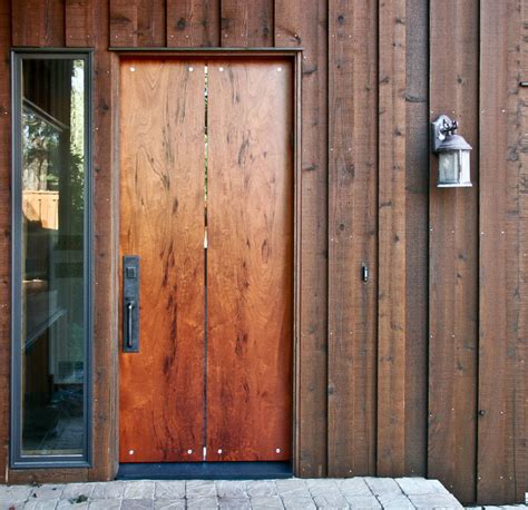 Benefits of a Slab Door. Since a slab door does not have a frame or hinges, it generally costs less than a prehung door. You have to carefully measure the size of slab door to make sure it fits, but the savings can be significant. Slab doors also weigh less, compared to the addition of a heavy frame.