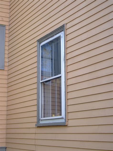 Exterior storm windows. Build the wood window frames with the following gaps between the trim/casing: measure window opening in 3 places (top, middle, bottom) and cross measure for square (or not) - this is important! 1/4" gap at bottom (for drainage and ventilation) Bevel the bottom edge to match slope of window sill - usually a few degrees. 
