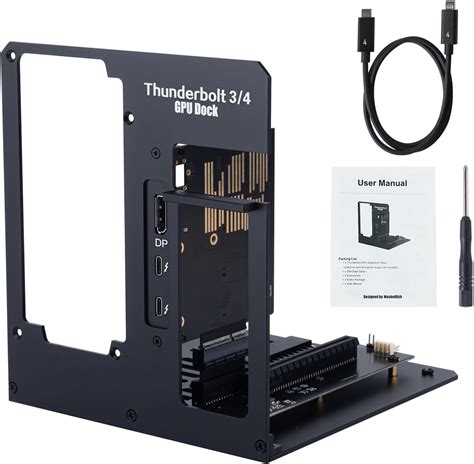 External gpu dock thunderbolt.  Design: Aluminum Shop 60cm USB4 Cable Thunder...