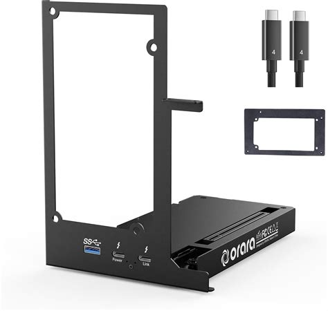 External gpu dock type c. 2 NVMe External Graphics Card Portable EGPU Shell GPU Dock PCIE 4...