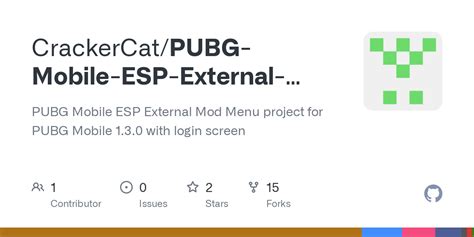 External mod menu android.  - CrackerCat/PUBG-Mobile-ESP-External-Mod-Menu Search the world's in...