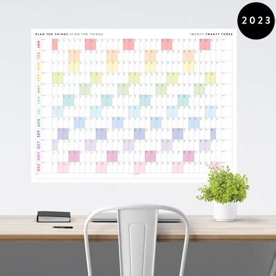 Extra Large Wall Calendar 2023