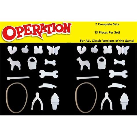 Extra Operation Game Pieces