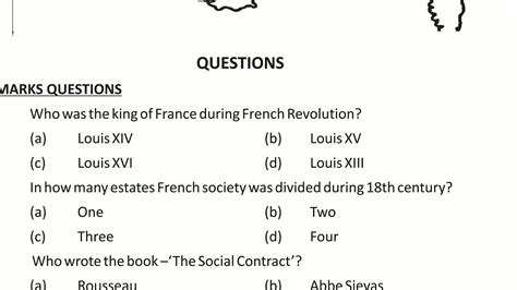 Extra Questions for Class 9th: Ch 1 French Revolution History