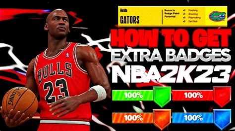 Extra badges 2k23 current gen. This NBA 2k23 gameplay shows how to get 9 extra badges. It also shows how to unlock +4 badges with no glitch instantly doing flashback games on current or ne... 