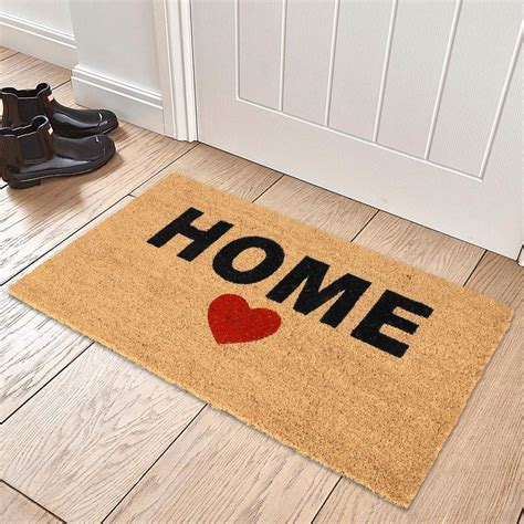 Amazon's Choice: Overall Pick Compared to alternative products for this search, ... ubdyo Extra Durable Door Mat - Dirt Trapping Outdoor Welcome Mats - Non-Slip Outdoor Door Mats - Low Profile Front Door Mat - Indoor (30" x 17", Bright Brown) ... 24 * 36" Large Front Door Mat Outdoor Entrance, Durable Welcome Mat for Front Door Outdoor, …. 