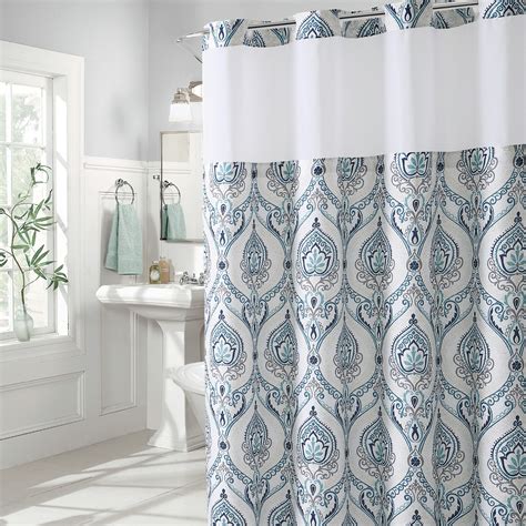 Shop mDesign EXTRA LONG Cotton Waffle Weave Fabric Shower Curtain, 72