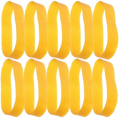 Extra wide rubber bands. .  ...