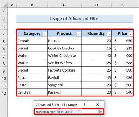 Extract Filtered Data in Excel to Another Sheet (4 Methods) ExcelDemy