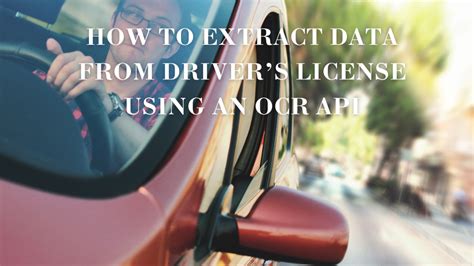 Extract Info from Driver