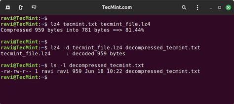 Extract lz4 windows.  For example, Linux systems now natively support LZ4 compressi...
