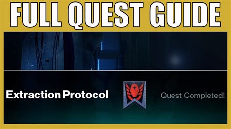 Extraction Protocol And Hierarchy Quest Guide Season Of The Seraph