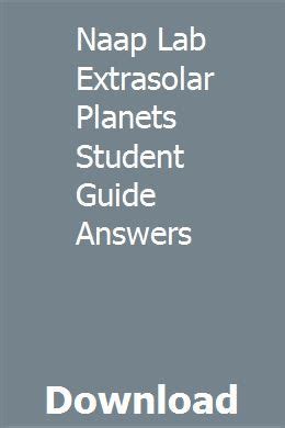 Extrasolar planets student guide answer key naap. - Fordson major power major tractor workshop service repair manual 1.