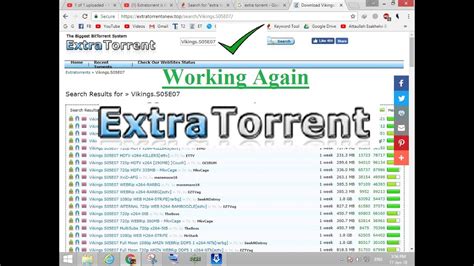 Conclusion. ExtraTorrents is a popular torrent tracker that offers a large selection of content and a dedicated community that stands behind the site and actively contributes to its development. Get Extratorrent unblocked in 2020 with this updated list of proxy servers and mirrors. Extratorrent Alternative list.